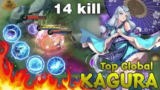 Kagura Revamp | Perfect Top Kagura Combo Skill | Top Global Kagura Gameplay ~ Mobile Legends