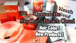 UNBOXING COLOURETTE SKY DYE BLEACH CLOUD - Colour It Hair Products