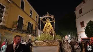 [4k] PROCESIÓN DE SS EN SEVILLA (P. Marquina) | #MercedJerez24 Ntra. Sra. de La Merced Coronada