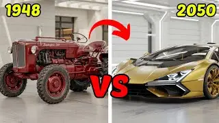 Evolution of Lamborghini (1948 – 2050)  EPIC transformation!