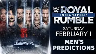 WWE 2025 MEN'S ROYAL RUMBLE PREDICTIONS!