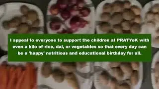 Children Gift Vegetables on Birthdays to Support Simple Living and Environmental Preservation