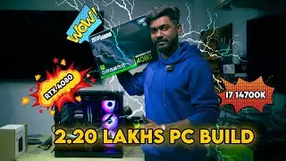 RTX 4080 Gaming Pc Build in Tamil 2024 || 2.20 Lak Cost - #pcbuildtamil #pcbuilds