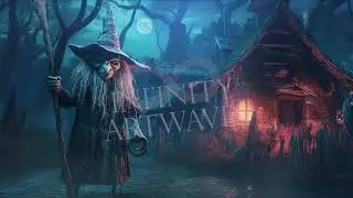 Enchanting Witch Animated Background Videos Set of 4 | Twitch OBS Animated Loop moving wallpaper