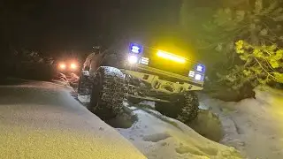 I got my turbo diesel buried in the snow!  What now?