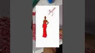 Client Did Not Like Her Dress #design #sew #fashion