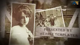 History slideshow after effects template  |history intro template  | Ae  templates
