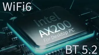 Bluetooth 5.2 and Wi-Fi 6 for your Desktop PC