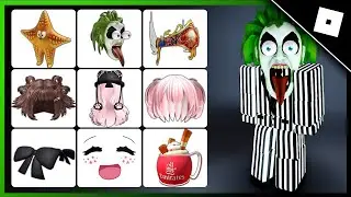 COMO PEGAR 24 ITENS GRÁTIS NO ROBLOX -  SKIN ESTRELA GRÁTIS, CABELOS GRÁTIS, ROSTINHOS GRÁTIS E +