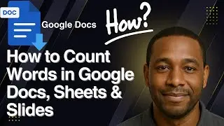 How to Count Words in Google Docs, Sheets & Slides (+ Bonus Extension Tip)