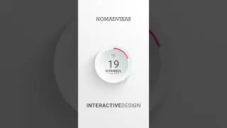 Interactive Design Animation in After Effects | Smooth UI Motion | Nomad Vikas 