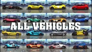 Asphalt 8 - Garage Showcase 2018 (All Vehicles Unlocked)