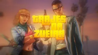 GTA V - Mostrando Meus Trajes e Zoando Na Sessão {Brazao}