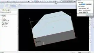 Extrusion in pro Engineer  video Part 01