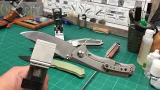 KME Sharpeners / Why does my bevel get wider near the tip?