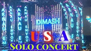 DIMASH KUDAIBERGEN SOLO CONCERT BROOKLYN NEW YORK USA (PART 1 FANCAM)