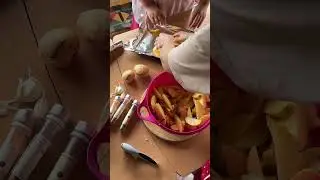 Картошка по деревенски 🥔🥔🥔😍😍😍 рецепт в комментах #recipe #мариашкинаготовка