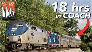 Washington to Chicago onboard the Amtrak CAPITOL LIMITED 🚆🇺🇸