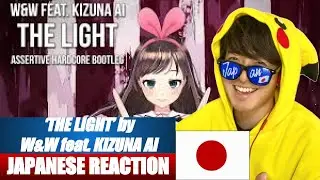 W&W ft. Kizuna AI - The Light | Japanese Reaction