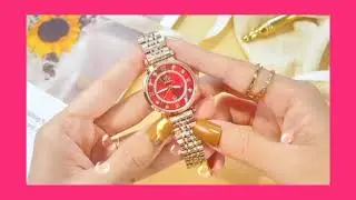 Fate love women watch Rose Gold diamond/How to watches stainless steel waterproof/fezan tec