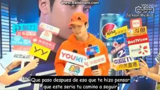 [SUB ESPAÑOL][04/07/17] Jackson Wang en una entrevista para YouKu