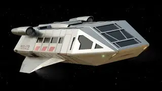 Star Trek 09 - Enterprise Transport Shuttle Turntable/Slideshow