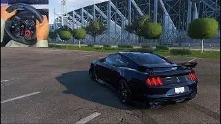 Unleashing Pure Power: Ford Mustang Shelby GT500 with Logitech G29 in Forza Horizon 5