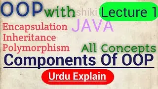 Oop: Introduction to OOP ?|Components of OOP full explain |OOP With JAVA on IDE, P-1