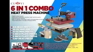 6in1 HEAT PRESS MACHINE