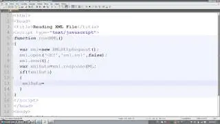 To Read XML file through Javascript