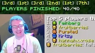Feinberg sets a new record for TGTTOS in Twitch Rivals