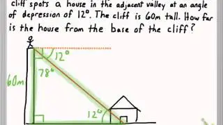 Angle of Elevation/Angle of Depression Problems
