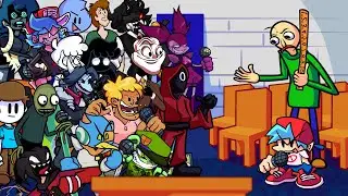 FNF Lesson But Different Characters Sing It (Everyone Sings Lesson)