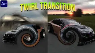 Twirl Transition Effect in After Effects