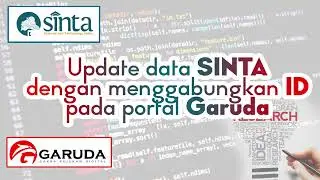 Cara Update data penelitian pada akun SINTA