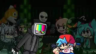 System Crash But Every Oppenent Cover Is Used 🎤 [Everyone Sings System Crash] Vs Cyrix