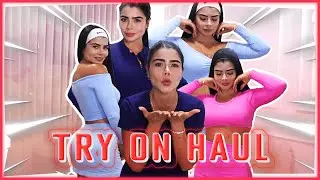 ROPA DEPORTIVA TRY ON HAUL 🤩👚 | Probándome mis outfits favoritos para ir al gym 🏋🏻‍♀️