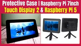 Raspberry Pi Display 2 Case Setup & Review  7 Inch Touchscreen with Raspberry Pi 5