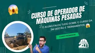 😱 Depoimento de um aluno que fez o curso de Máquinas Pesadas da 2M Gestão e Treinamentos.