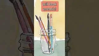 Watercolor Paint - Don't Be Stingy 
