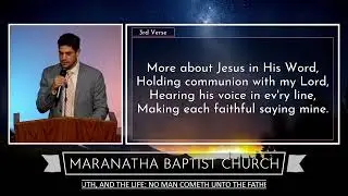 More About Jesus