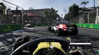 r/Formula1 League - PC Division 1 Onboard Race Highlights - Azerbaijan GP