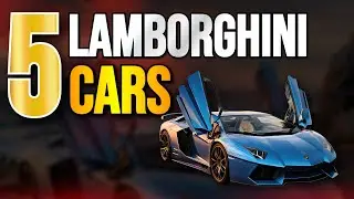 How to Design Stunning Thumbnails for the Top 5 Lamborghinis – Free Tutorial!