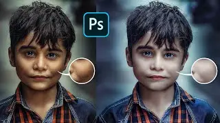Advance Photo Editing Skin Retouching in 1 click GD Mentor photoshop tutorial skin retouching