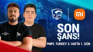 [TR] 2021 PMPL Turkey H3G1 | Sezon 2 | Xiaomi | PUBG MOBILE Pro League 2021