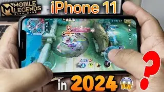Mobile Legends: Bang Bang Game Test on iPhone 11 in 2024? | (ULTRA GRAPHICS & HFR) WHAT? WOW! 🔥