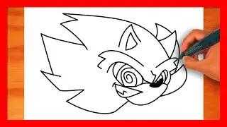 Como DIBUJAR a FLEETWAY SUPER SONIC de Friday Night Funkin