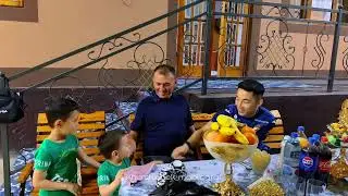 ABBOSBEK FAYZULLAYEV Birinchi Ustozi IBROHIM UMMATOVNING Honadonida Mehmonda🤩