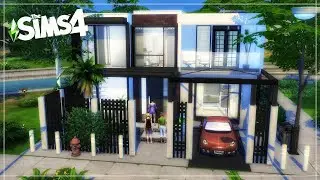 SMALL MODERN ECO HOUSE 🏡 |  Sims4 | Speedbuild | NoCC
