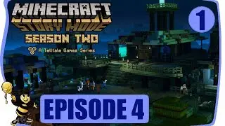 MINECRAFT STORY MODE SEASON 2 Gameplay Walkthrough EPISODE 4 PART 1 Underneath